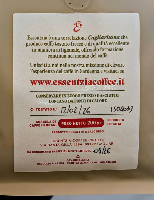 etichetta miscela isola