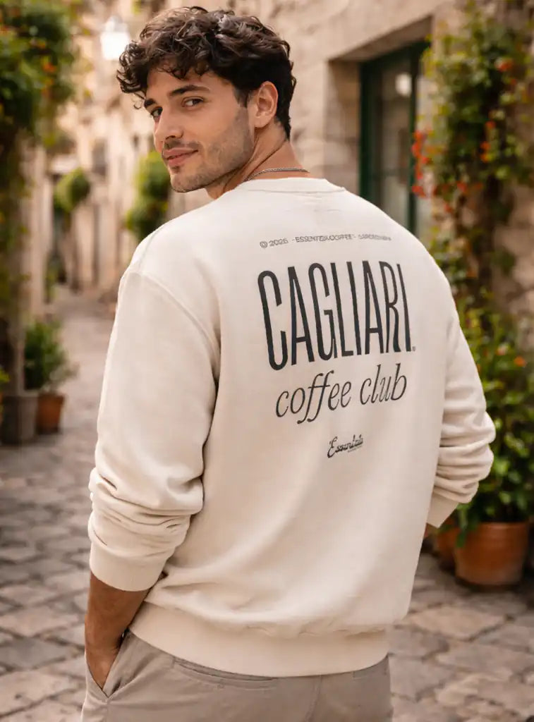 Felpa Essentzia - "Cagliari Coffee Club"